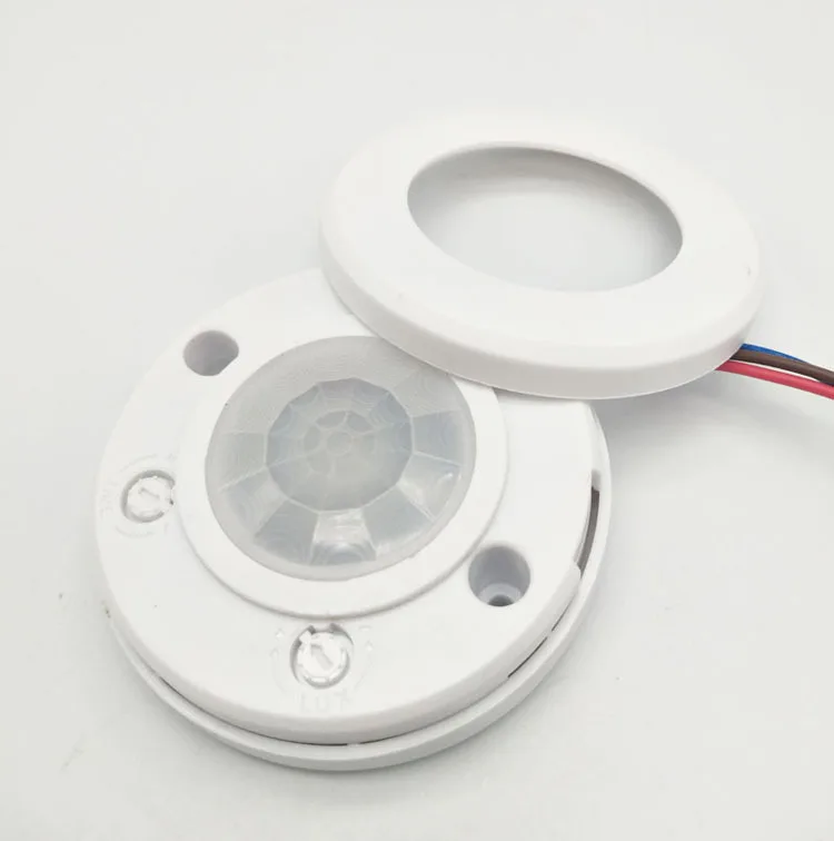 Mini 110V-220V infrared human body sensor switch ceiling small  pir sensor  wall mounted