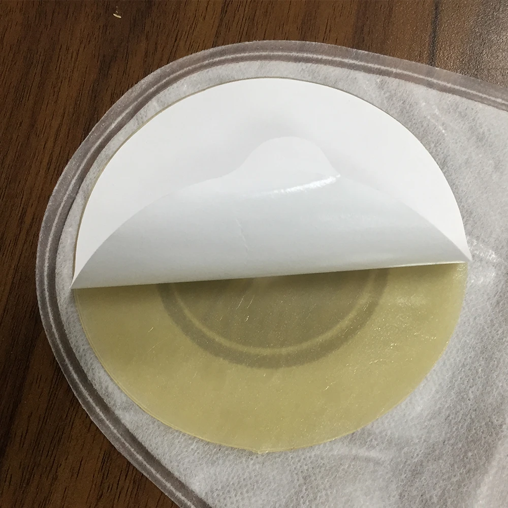 One Piece Urostomy Bags Silicone Plug Drainable Pouch Stoma Bags 45mm Hole Medical Care Anti-leak Urostomy Bags