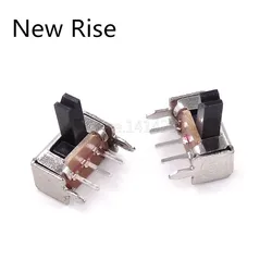 20Pcs SK12D07 Toggle switch 3Pin PCB 2 Position 1P2T SPDT SK12D07VG5 Handle height 5 mm Miniature Slide Switch Side Knob