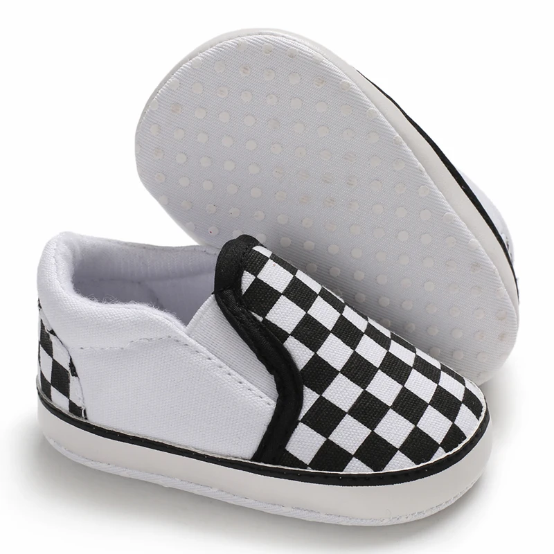 2025 neue Baby Leinwand Turnschuhe Anti-slip Weiche Plaid Baby Junge Mädchen Schuhe Neugeborene Erste Wanderer Infant Baby unisex Casual Schuhe – Detail 15