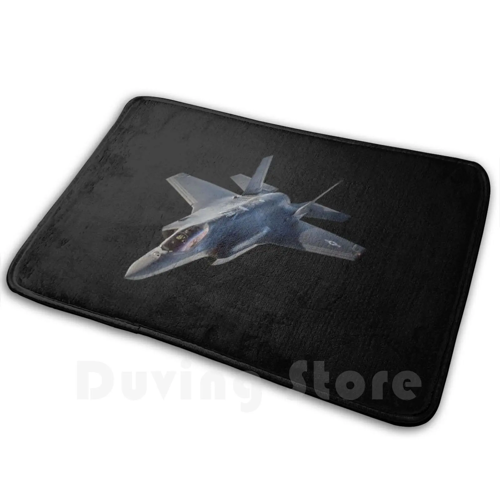 Lockheed F-35 Lightning Ii Carpet Mat Rug Cushion Soft F22 Thunderbolt Raptor Lockheed Lightning Warthog F35 Northrop