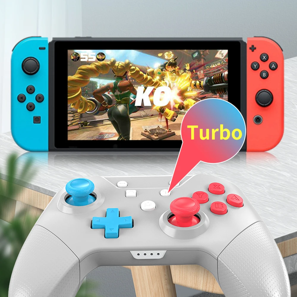 Lite ไร้สายสำหรับ Nintend Switch Pro Wireless Controller Gamepad จอยสติ๊กพร้อม NFC และ3D จอยสติ๊ก Bluetooth-ใช้งานร่วมกับ GamePad
