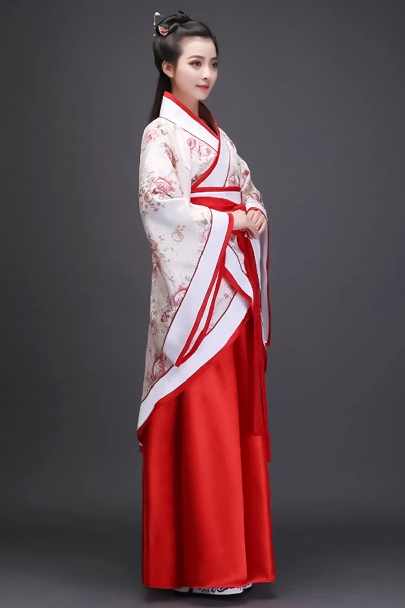 Ancient Woman Stage Dance Dress Chinese Traditional Costumes Girls Adult Tang Suit Performance Hanfu Female Cheongsam Outfit