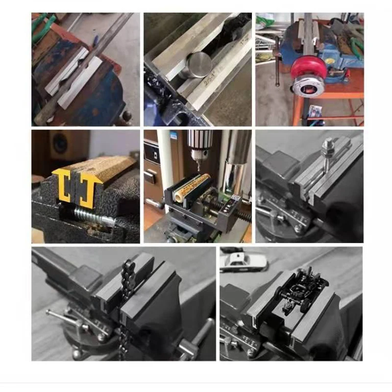 Frezowanie imadło maszynowe twarde szczęki oprawa v-type szczęki ze stopu aluminium 4 Cal lub 6 Cal dla CNC imadło stołowe oprawa 1PC
