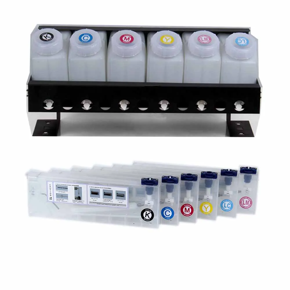 ink supply system for 6 colors  6+6 CISS system continuous Mutoh/Roland/Mimaki series large format printer bulk ink system
