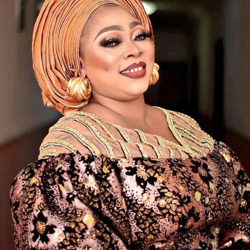 

Kalume Tulle African Lace Fabric Sewing Nigerian Velvet Tulle Lace Fabric With Sequins 2021 For Diy Sewing Wedding Dress F2612