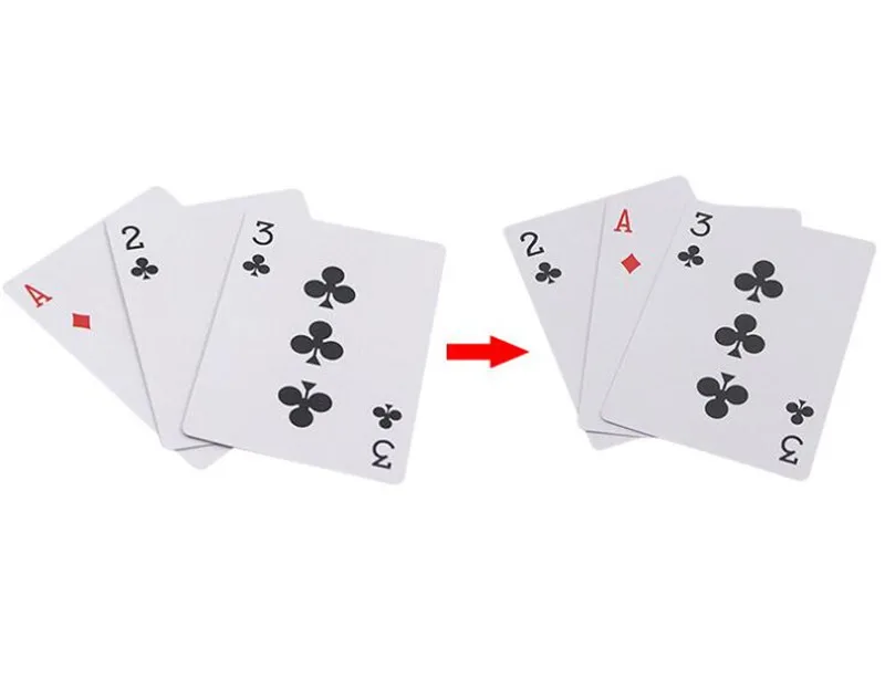 1 pçs 3 cartões monte cartão mágico três cartas de poker monte truque de cartão fácil truques de magia clássicos para fechar-se ilusões mágicas mágico mágico