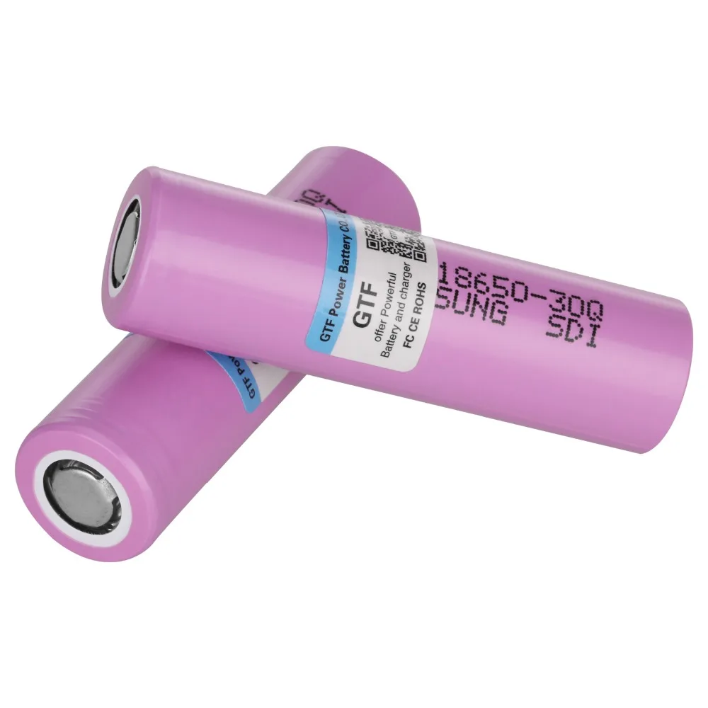 3000mah high capacity 3.7V 18650 battery for 30Q INR 18650 30Q 20A Rechargeable li-ion battery