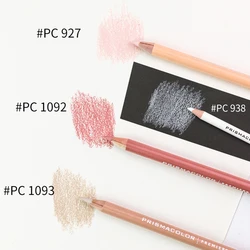 PRISMACOLOR Art Professional Oily Colored Pencils Single Color PC927/938/1092/1093 Lapis de cor Drawing Colored Pencil Supplies