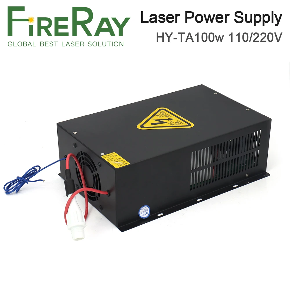 FireRay 100W CO2 Laser Power Supply HY-TA100W لآلة قطع النقش بالليزر CO2 ضمان طويل