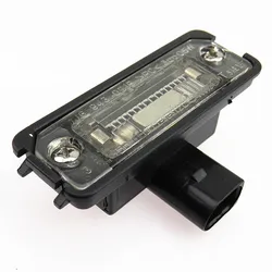 SCJYRXS 12V Halogen License Plate Lights for Golf 4 New Beetle Cabrio Polo 9N Lupo Phaeton 1J6943021B 3D0 943 021A 6QD943021A