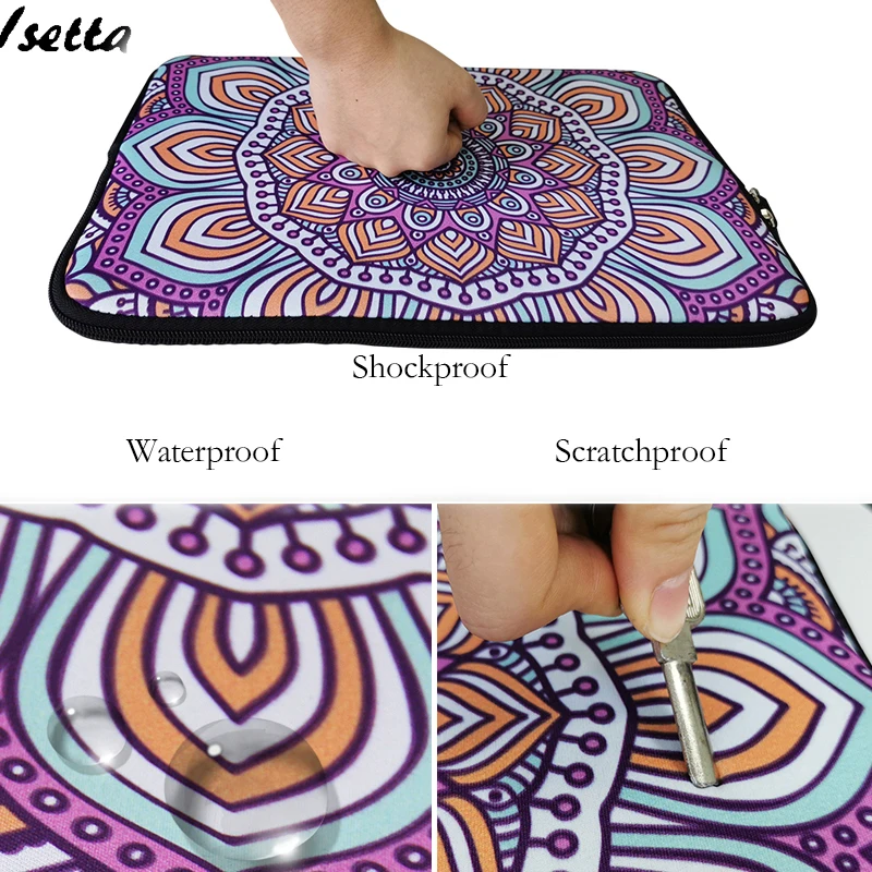 Laptop Sleeve Notebook Bag For Macbook 10 11.6 13.3 14 15.6 17 17.3 inch Notebook Sleeve Case Tablet Cover Computer Bags