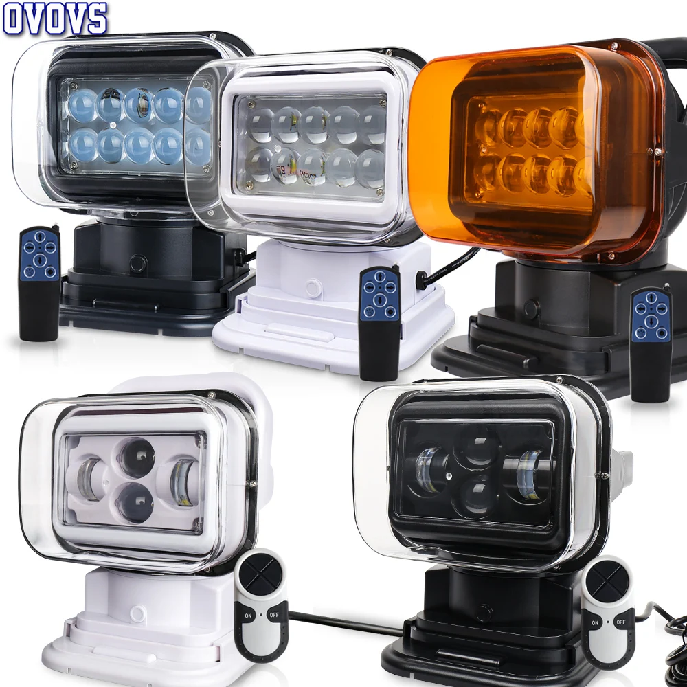 12/24V Led Spotlight for Hunting Camping Fishing Offroad Truck SUV Car Search lights Fog Lamp