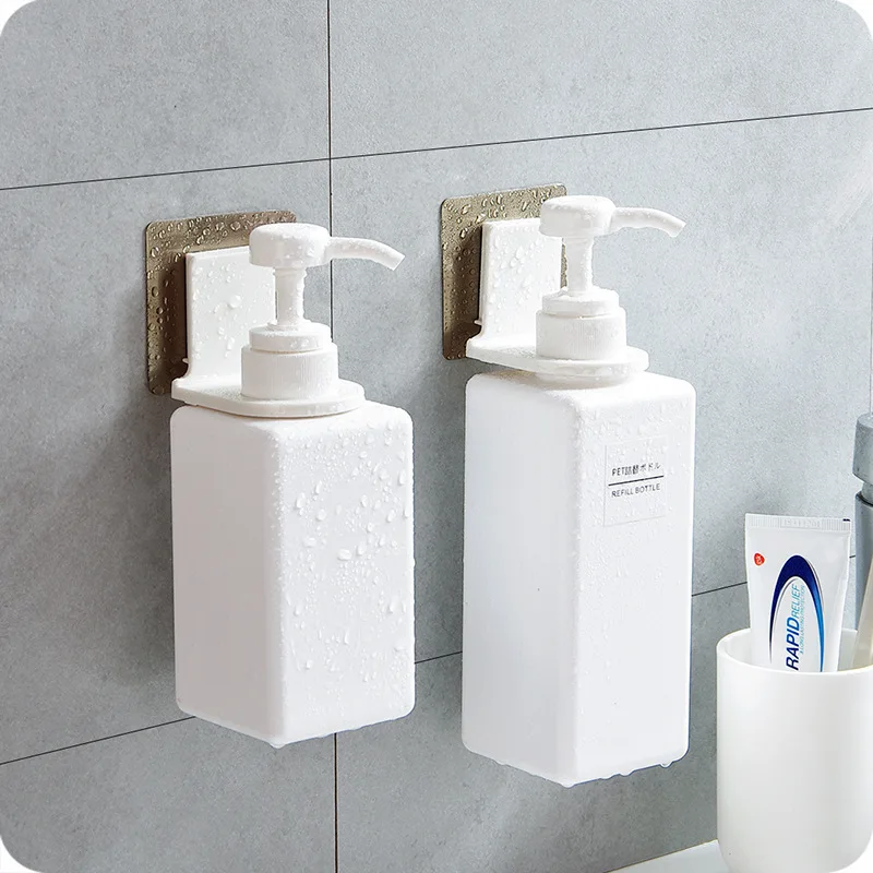 Shower Gel Wall-Mounted Storage Rack Bathroom Rack Storage Toilet Plastic Daily Necessities Bottle Storage Rack Bathroom Hook