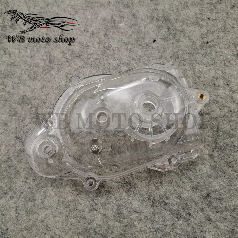 For Honda DIO AF18 AF27 AF28 AF24 Giorno AF52 Julio clutch Cover drive cover clutch start side cover Transparent edge cover