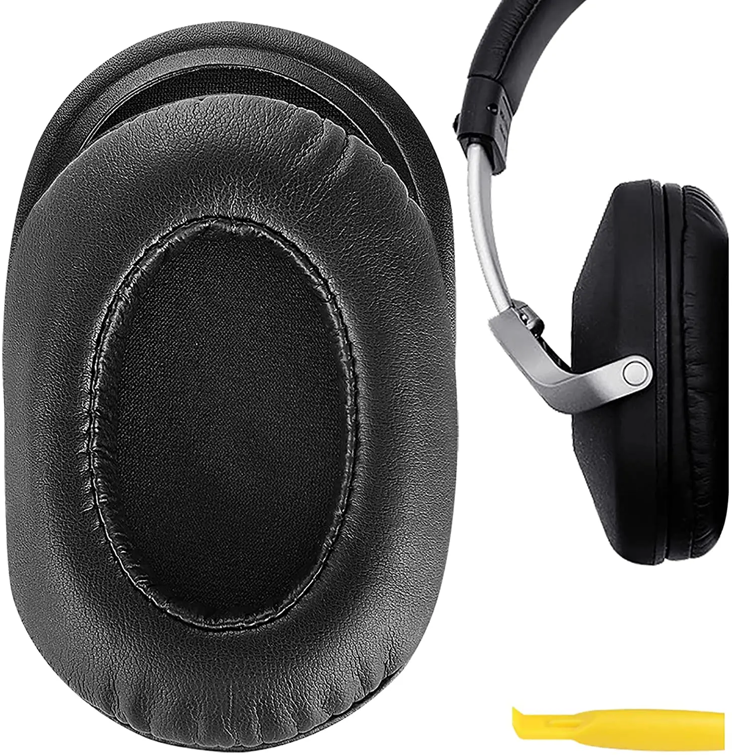 QuickFit Protein Leather Replacement Ear Pads for Sony MDR-Z1000 ZX1000 Headphones Earpads, Headset Ear Cushion Repair Parts