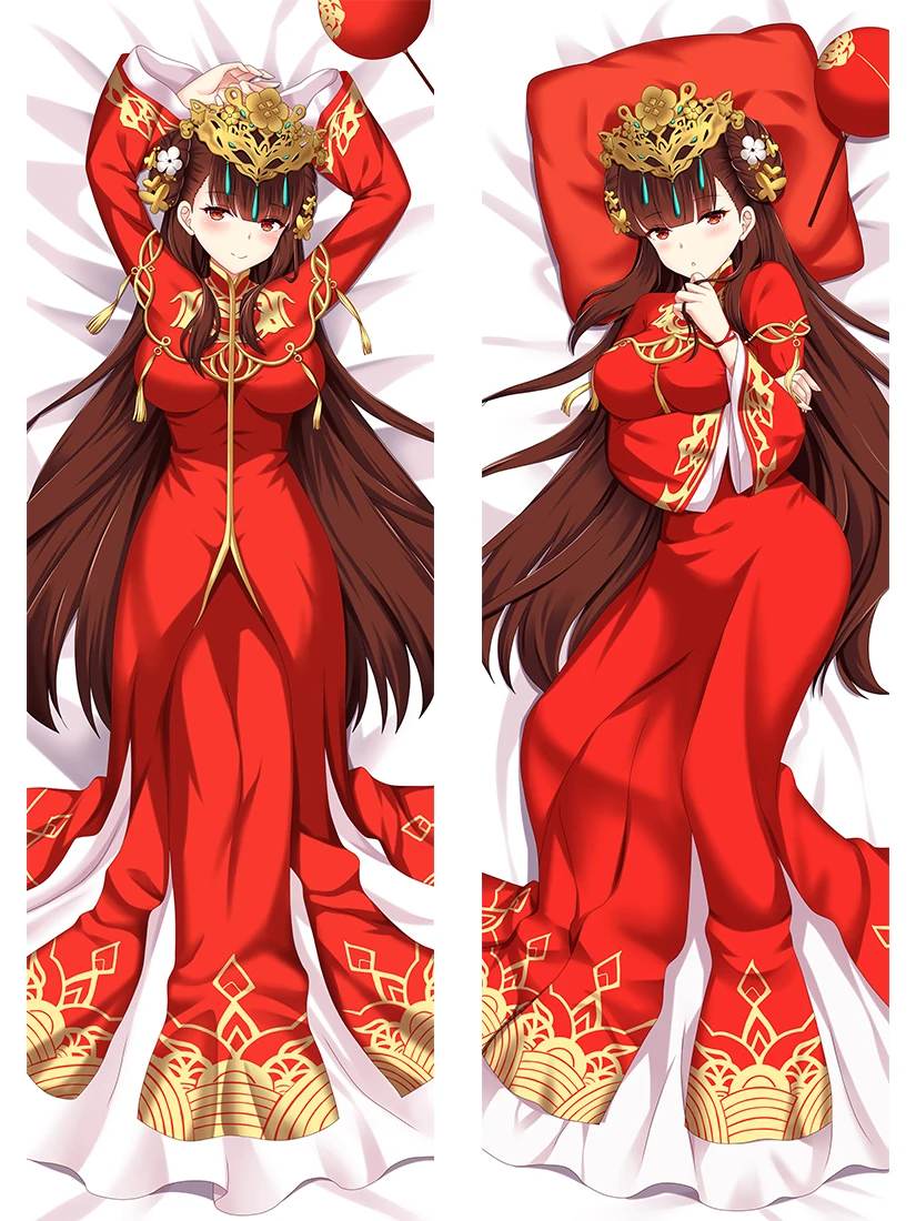 Mxdfafa Anime Character Printed Dakimakura Case Azur Lane  Hugging Body Pillowcase Cartoon Pillowslip Kawaii Otaku Bedding