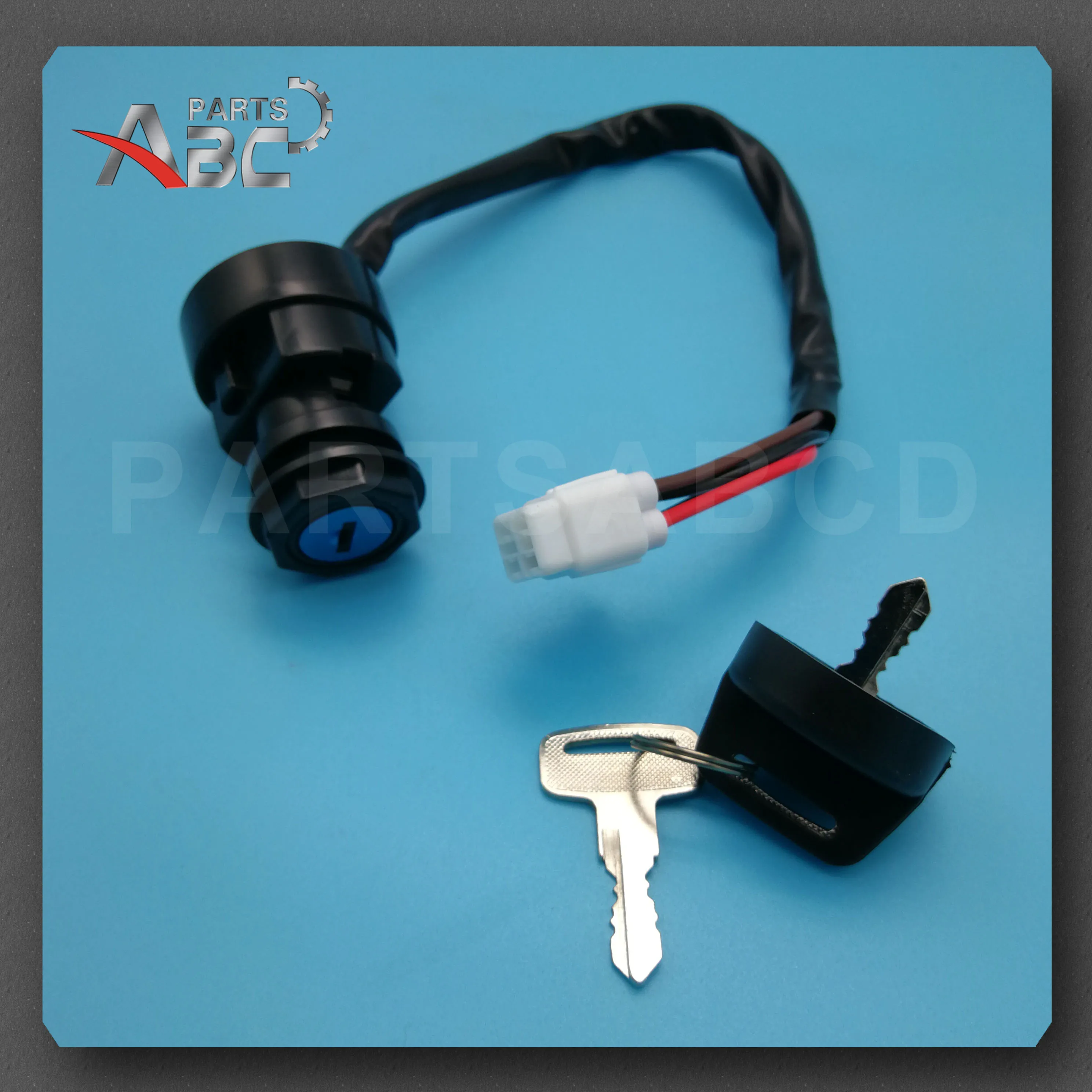 Ignition Key Switch for YAMAHA KODIAK 400 YFM400 4WD 1999 2000 2001 ATV