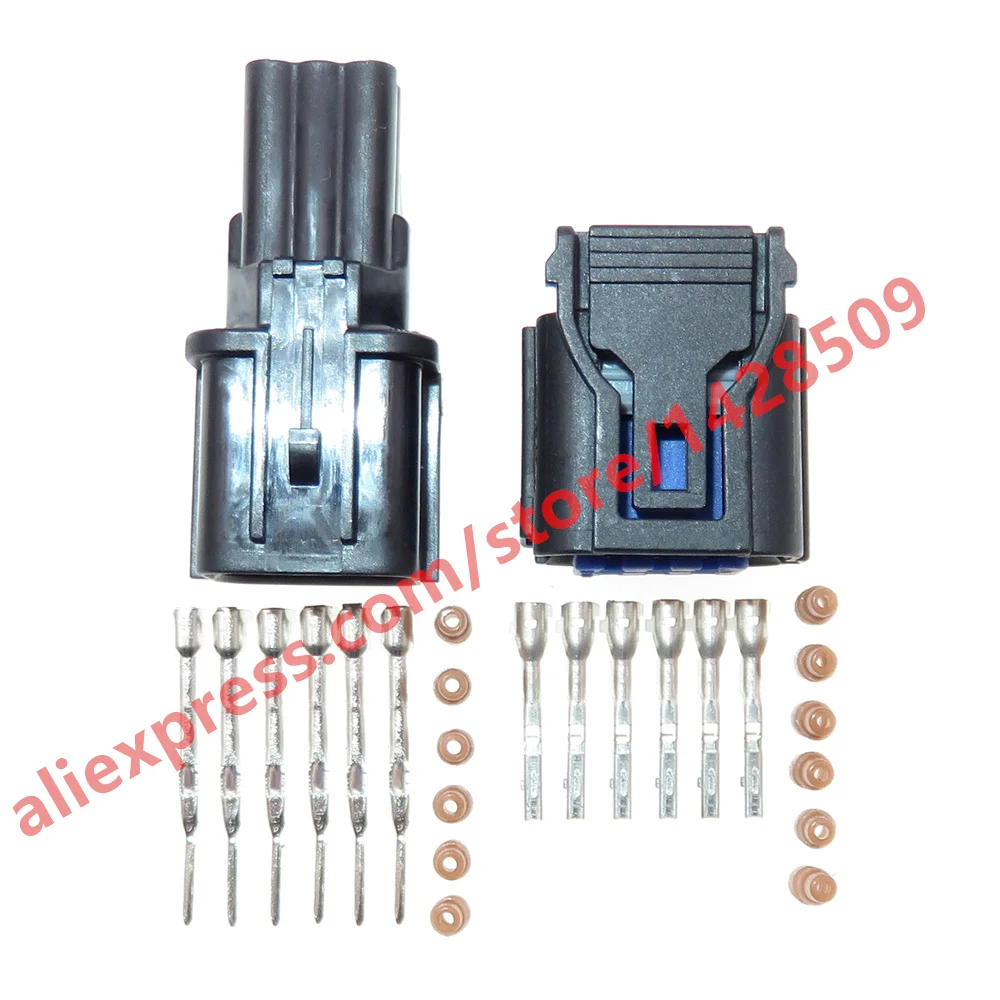 1 Set 6 Pin Car Wire Harness Connector 0.6 Series HP281-06020 HP291-06040 HP285-06021 Auto Waterproof Socket