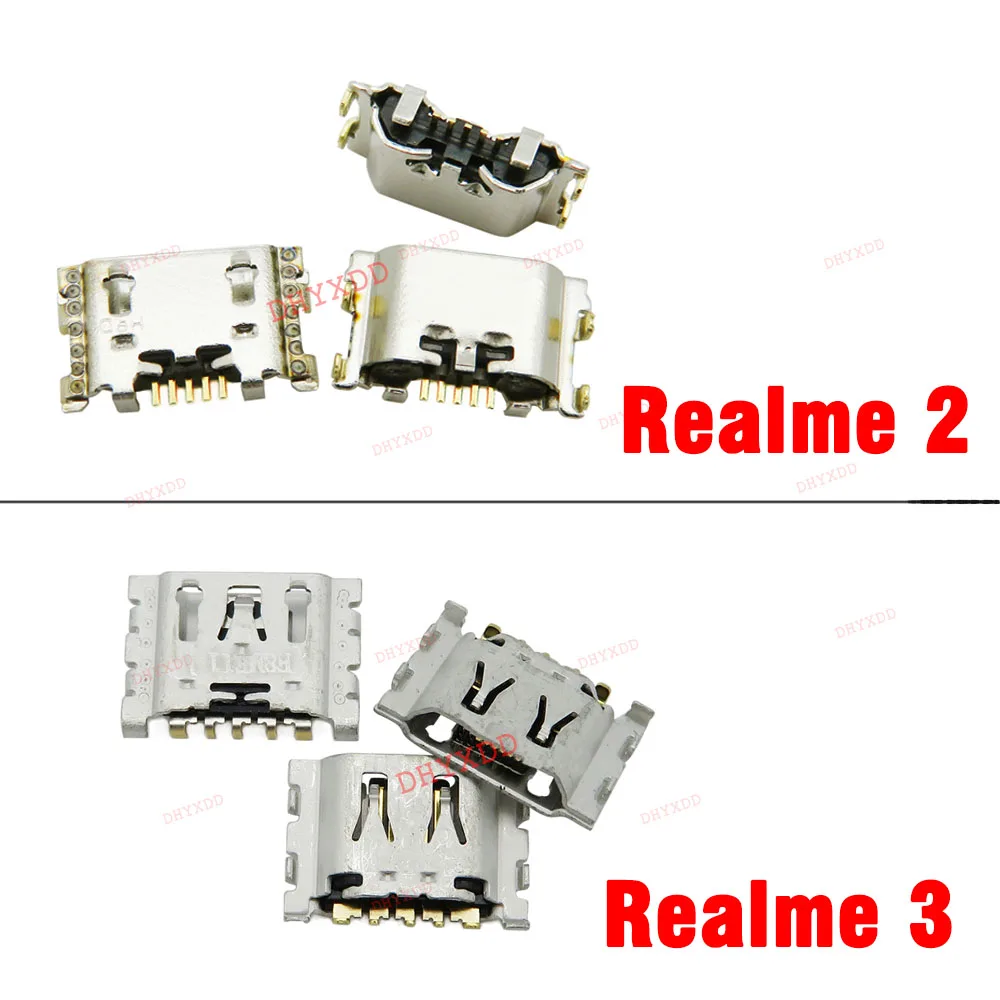 1/3/5pcs Micro USB Charging Female Plug Jack Connector for OPPO A8 A5s A5 A1k Realme3 3pro/5/X Youth Realme2 Realme 3