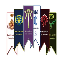 room decor wow flag banners high quality yard & garden decoration satin banner horde alliance blood elves lordaeron flags