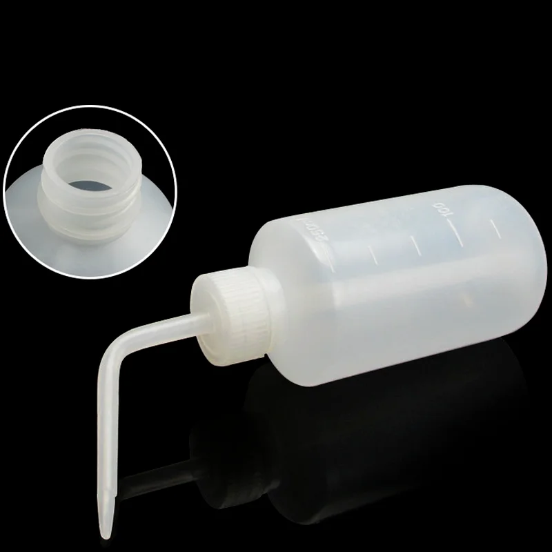 1pc 250ML Laboratory Measuring Bottle Plastic Containers Clear Measuring Medicine Containers