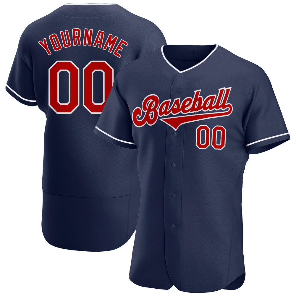 Custom Baseball Jerseys Printing Name Number For Adults/Kids design Your Own Athletic Baseball Shirt For Fan