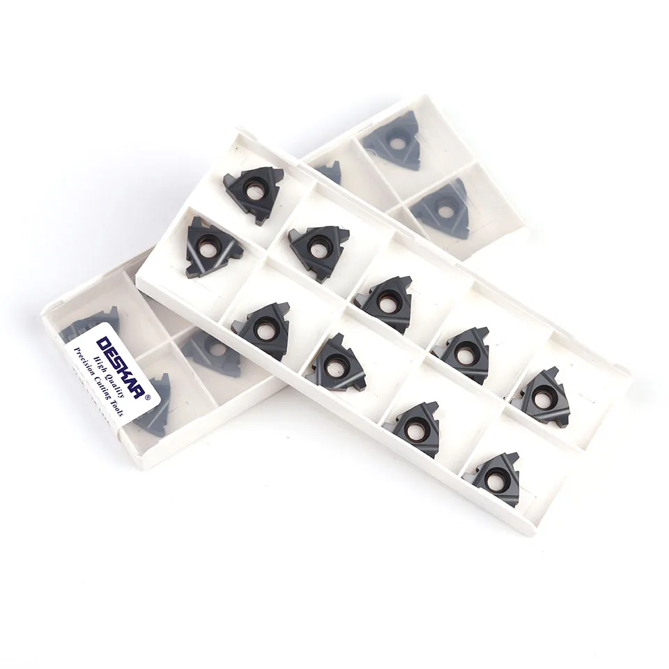 Imagem -05 - Deskar 22er 22ir 5acme Lda Ferramenta de Rosca Trapezoidal Inserção de Carboneto Ferramentas de Torno Peças de Metal