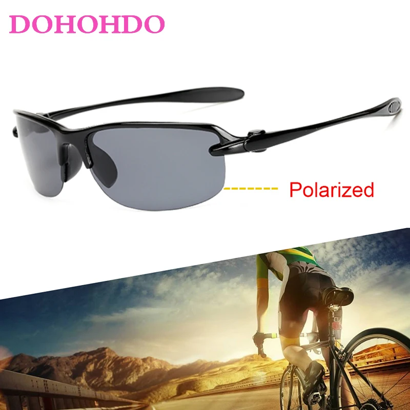 DOHOHDO Sports Sunglasses Polarized Fashion Fishing Sun Glasses Goggles Sports Women Sun Glasses For Men UV400 De Sol Feminino