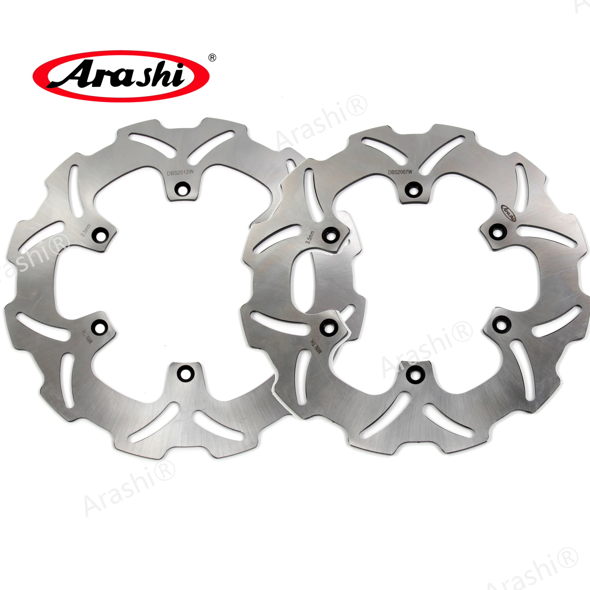 

Arashi 1 Set Front Rear Brake Disc Rotor For YAMAHA YZ125 YZ250 YZ250F YZ426F 2001 CNC Aluminum Motorcycle Disk YZ 125 250 YZ F