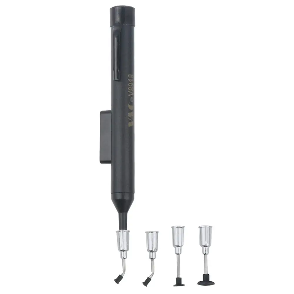 Anti Static Vacuum Sucking Pen Easy Pick Up Tool with 4 Suction Headers for IC Chip SMD SMT Repair Work