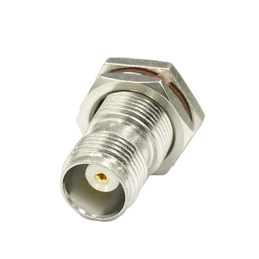 1pc TNC Female Jack Nut RF Coax Convertor Connector Crimp  RG316 RG174 LMR100 Straight Nickelplated New Wholesale