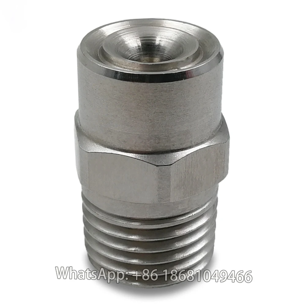 BSPT 304 stainless steel wide angle water jet nozzle full cone spray nozzle BBW 1PCS,1/8