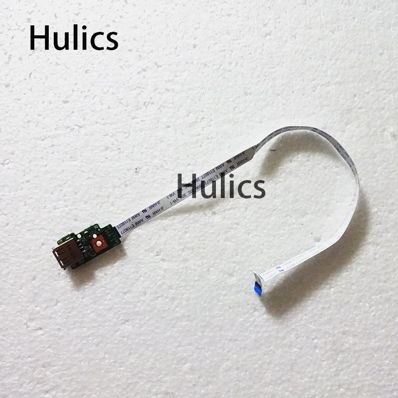 Hulics Used FOR MSI GE70 MS-1759 USB Port Board With Cable MS-1759E