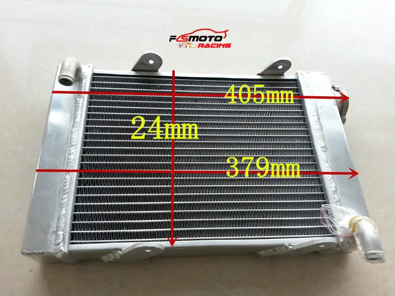 45mm All Aluminum Radiator For Go Kart go-kart karting 15