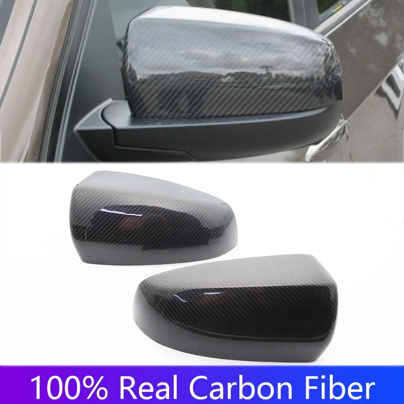 

for BMW X5 E70 X6 E71 E72 2007-2014 Real Carbon Fiber Car Side Rear View Mirror Cover cap