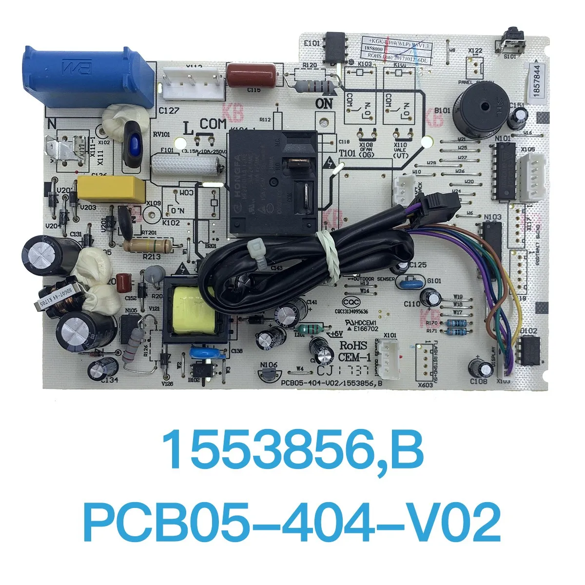 Hisense Air Conditioner Main Circuit Board 1550982.B PCB05-404-V02 PCB05-410-V02 PCB05-404-V02 PCB05-458-V02 PCB05-470-V02