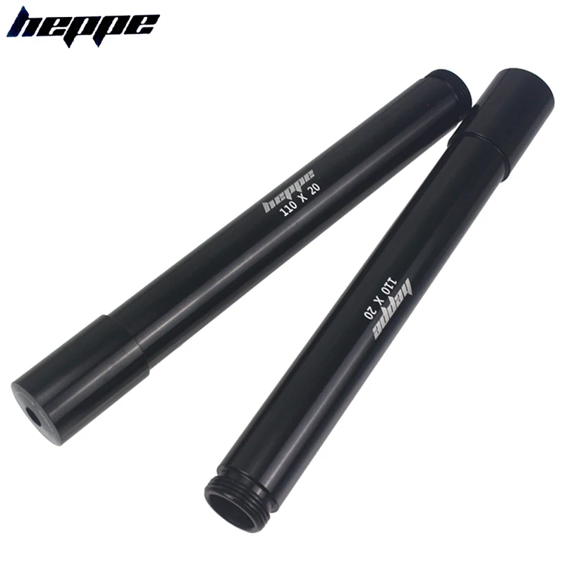 HEPPE Bicycle Thru Axle 110x20 Front Fork Tube Shaft MTB DH Hub Shaft Skewers Bike Front Fork Barrel Shaft 174mm Quick Release