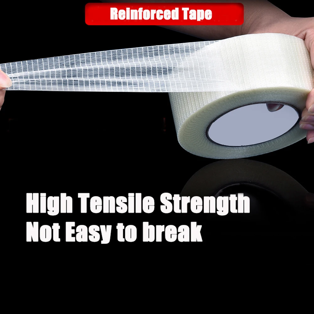 Clear Cricket Bat Protection Tape Safety Anti Crack Water Proof  Repair Fiber Tape Roll