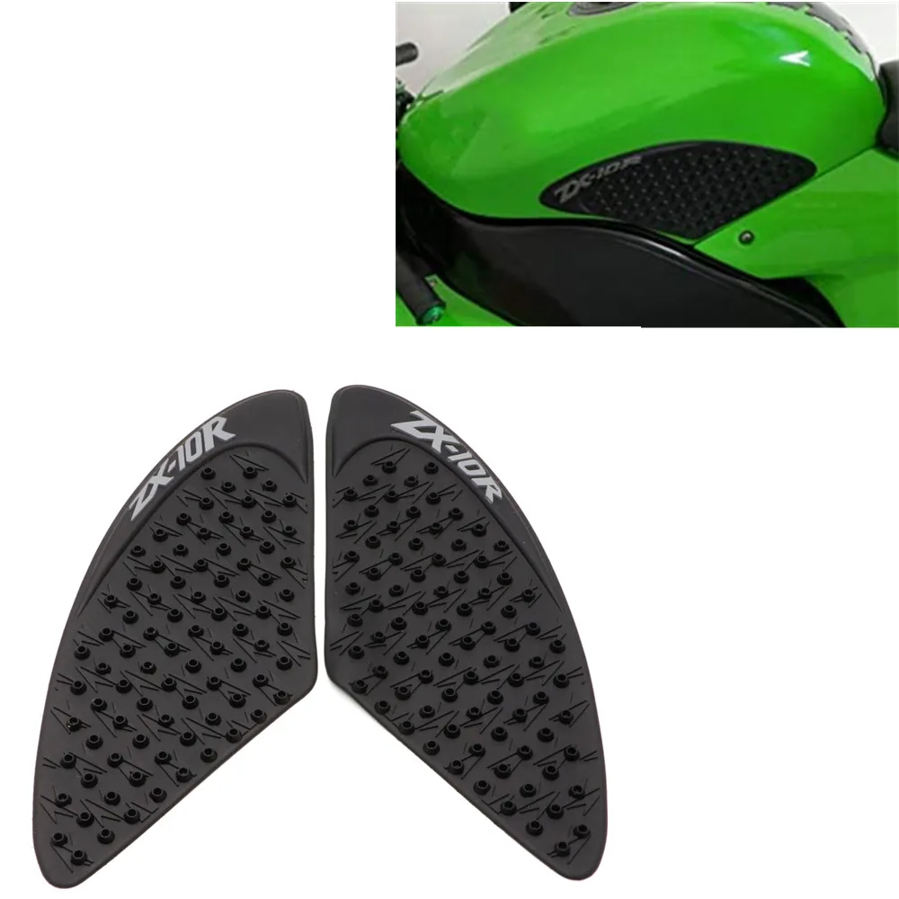 

For Kawasaki ZX-10R 2006 2007 ZX10R 3M Strong Motorcycle Protector Anti slip Tank Pad Sticker Gas Knee Grip Traction Side Decal