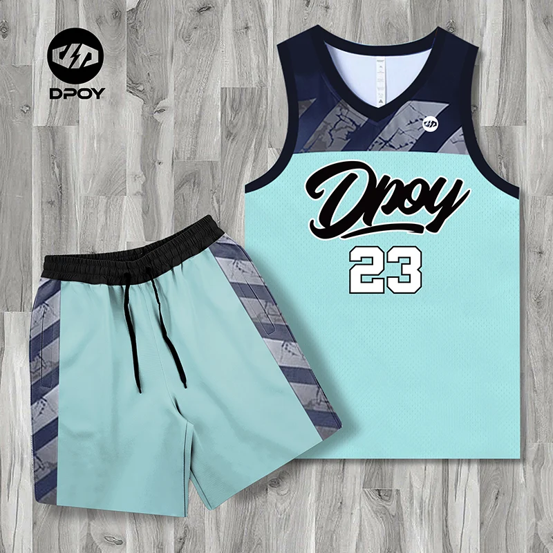 

2021dpoy original design basketball shirt loose basketball uniform suit team uniform sportswear training suit customization