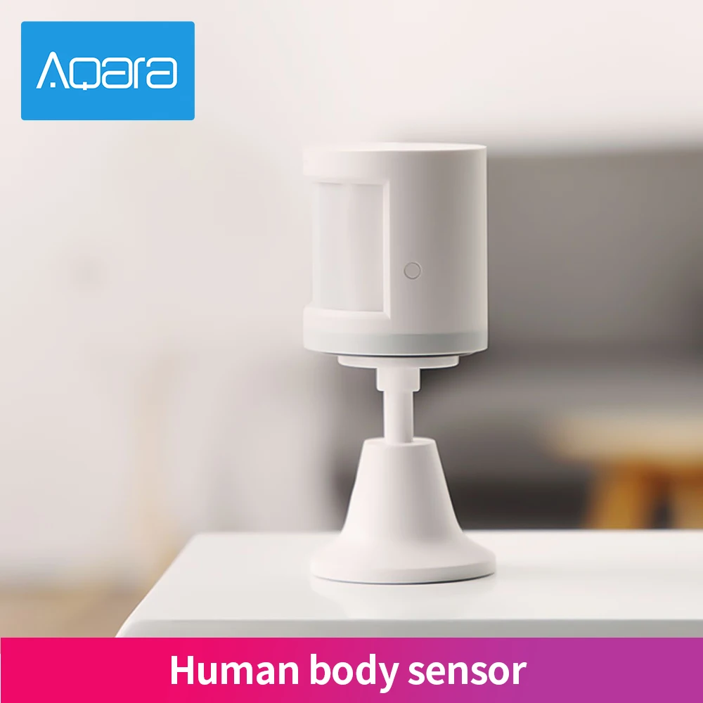 Sensore di movimento Aqara originale sensore intelligente del corpo umano movimento ZigBee connessione Wireless casa intelligente per Xiaomi Mi Home