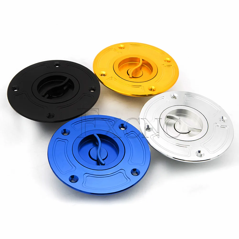 Motorcycle CNC Aluminum Fuel Tank Cover Gas Cap Keyless For Suzuki GSF 200 400 600 1200 1250 Bandit GSF600 GSF1200 GSF400