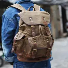 Canvas Backpack for Men #3