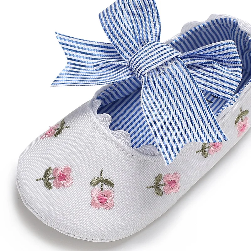 Newborn Baby Shoes Girl Spring and Autumn Fashion Princess Shoes Soft Sole Anti slip First Walker Walking Shoes