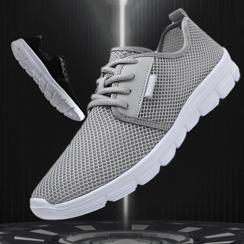 2021 männer sommer neue casual schuhe frau leichte große größe outdoor sport schuhe Strand schuhe paar mesh 48 yards 47 grau