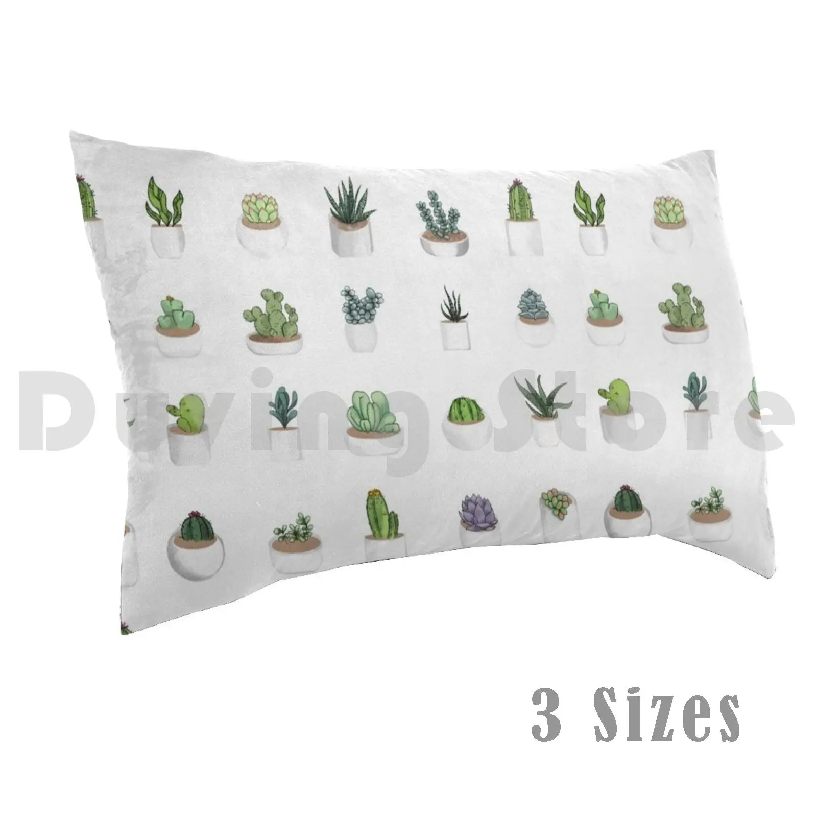 

Succulents Pillow Case Printed 50x75 Plant Nature Succulent Cacti Cactus Indoor Aloe Planner Organiser