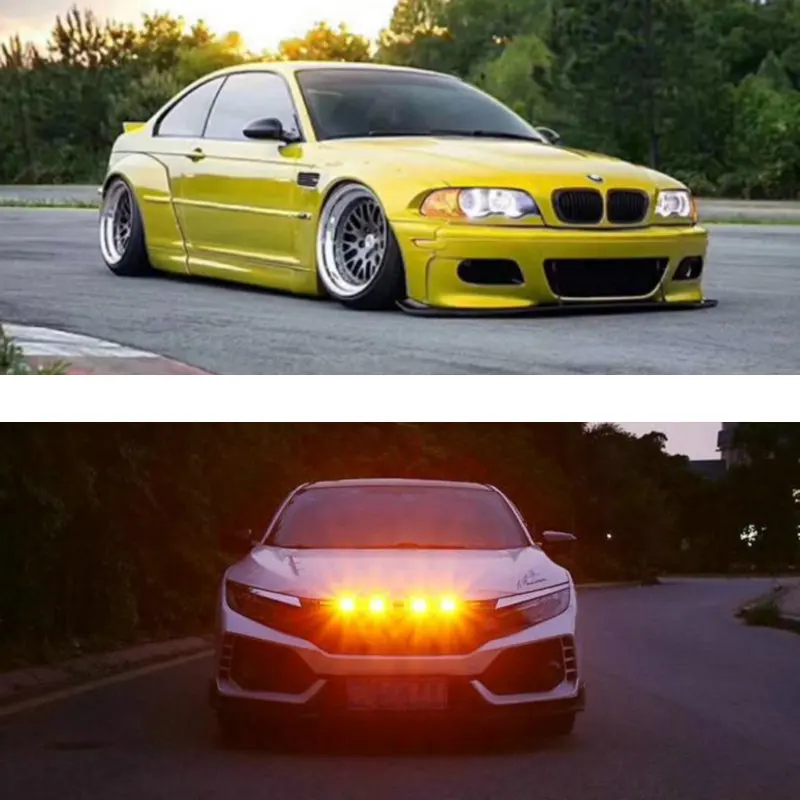 

Car Accessories Grille Light Lamp For BMW e46 e90 e60 f30 f10 e39 e36 f20 e92 e87 x5 e70 e53 e30 g30 f11 f31 g20