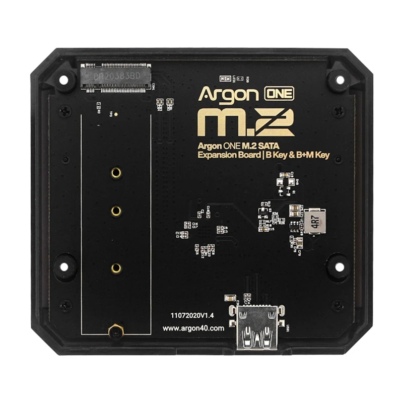 HOT SALE M.2 Expansion Board USB 3.0 To M.2 SATA SSD Adapter For Raspberry Pi 4 Model B Base For Argon ONE V2/M.2 Case