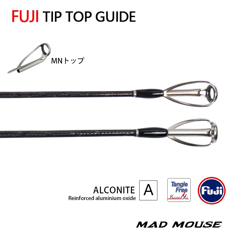 MADMOUSE Japan Full Fuji Parts Slow Jigging Rod 6\